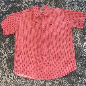 Cinch short sleeve button-up shirt